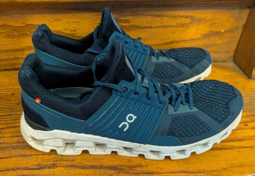 On Cloudswift 3 Running Shoes - Denim / Midnight Men's 12